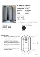 Schr&ouml;der Koplettdusche fast Eckeinstieg 900x900 mm