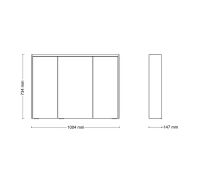 Jokey Spiegelschrank KHX 100