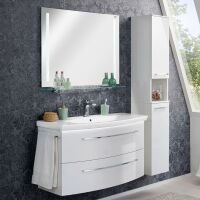 Fackelmann Spiegel Linear 100 cm LED-Beleuchtung und...