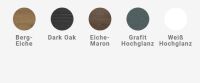 Lanzet Regal 30 x 180 x 16,5 cm verschiedene Farben