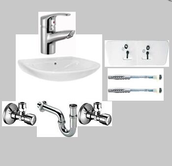 Waschtisch komplett Set rund