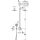 Tres LOFT Unterputz-Einhebelmischer-Duschsystem (2 Wege)