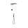 Tres SHOWER TECHNOLOGY Bausatz elektronisches 3-Wege-Thermostat-Unterputz-System Shower technology für die Dusche-09286308