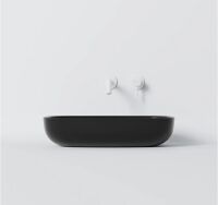 Steinberg Serie 440 6114 Aufsatzschale rechteckig aus Solid Surface