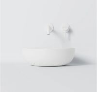 Steinberg Serie 440 6115 Aufsatzschale rund aus Solid Surface