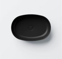 Steinberg Aufsatzwaschtisch oval aus Solid Surface