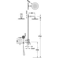 Tres BASE PLUS Bausatz 2-Wege-Unterputz-Einhebelmischer Rapid-box für die Dusche