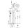 Tres BASE PLUS Thermostat-Aufputz-Duschsystem
