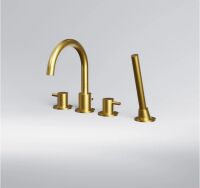 Steinberg 100 2400 4-Loch Wannenrand-Armatur