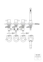 Steinberg 100 2480 4-Loch Wannenrand-Armatur