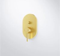 Steinberg 100 2103 3 Fertigmontageset für Wanne/Brause-Einhebelmischer mit automatischem Umsteller