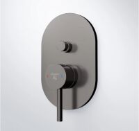 Steinberg 100 2103 3 Fertigmontageset für Wanne/Brause-Einhebelmischer mit automatischem Umsteller