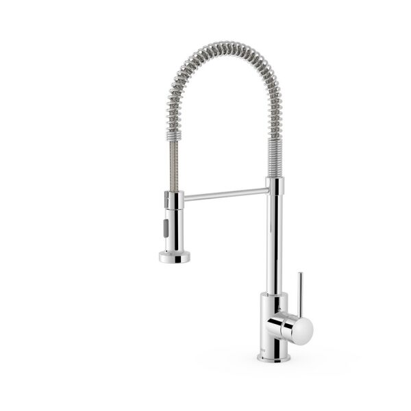 Tres KITCHENS Einhebelmischer mit abnehmbarem Auslauf und 2 Strahlarten für die Küche-03049301