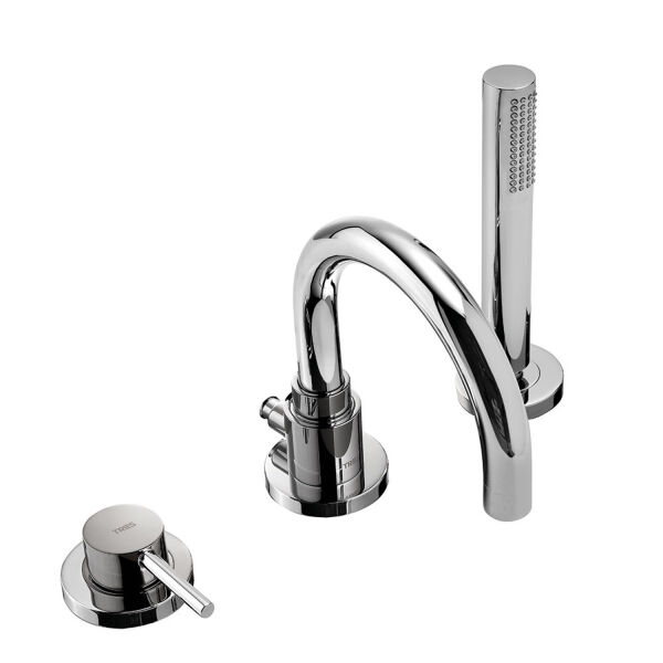 Tres STUDY Wannenrandarmatur