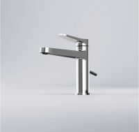 Steinberg 340 1000 Waschtisch-Einhebelmischer mit Ablaufgarnitur